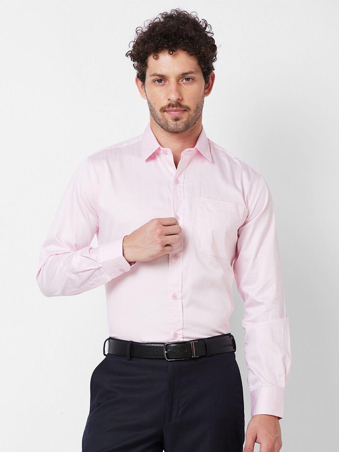 kenneth cole cotton slim fit opaque formal shirt