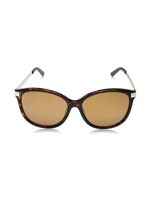 kenneth cole kc2753 59 52g brown square sunglasses