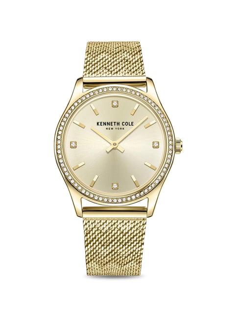 kenneth cole kcwlg2222801ld modern classic analog watch for women