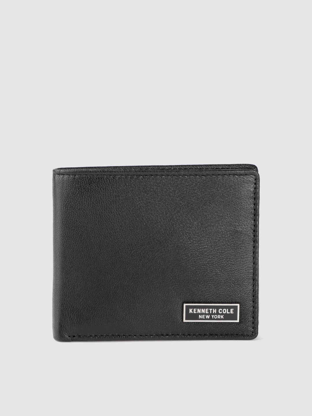 kenneth cole men leather two fold wallet
