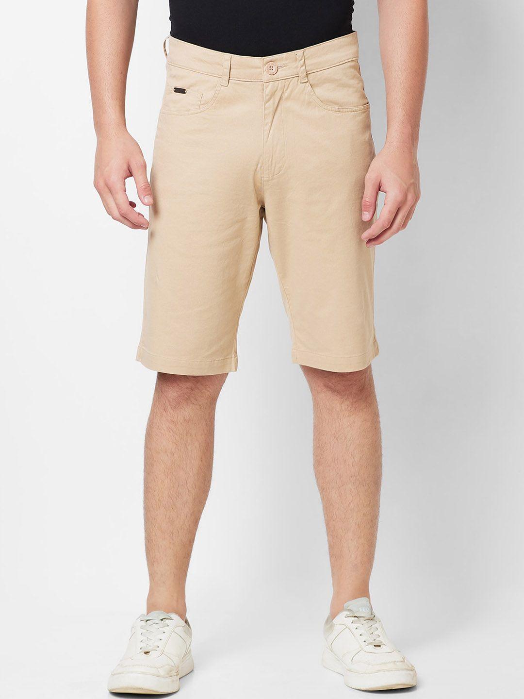 kenneth cole men mid rise clean look pure cotton shorts