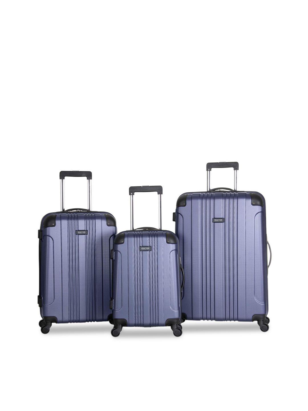 kenneth cole pack of  3 hard side trolley bag 20", 24", and 28"
