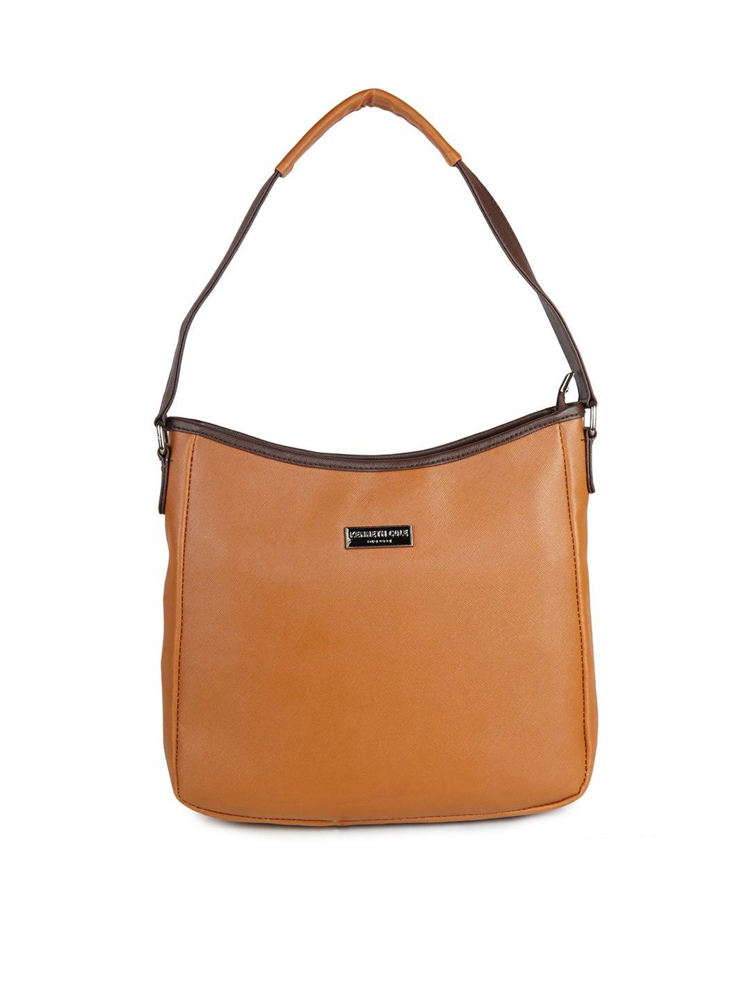 kenneth cole pu structured hobo bag