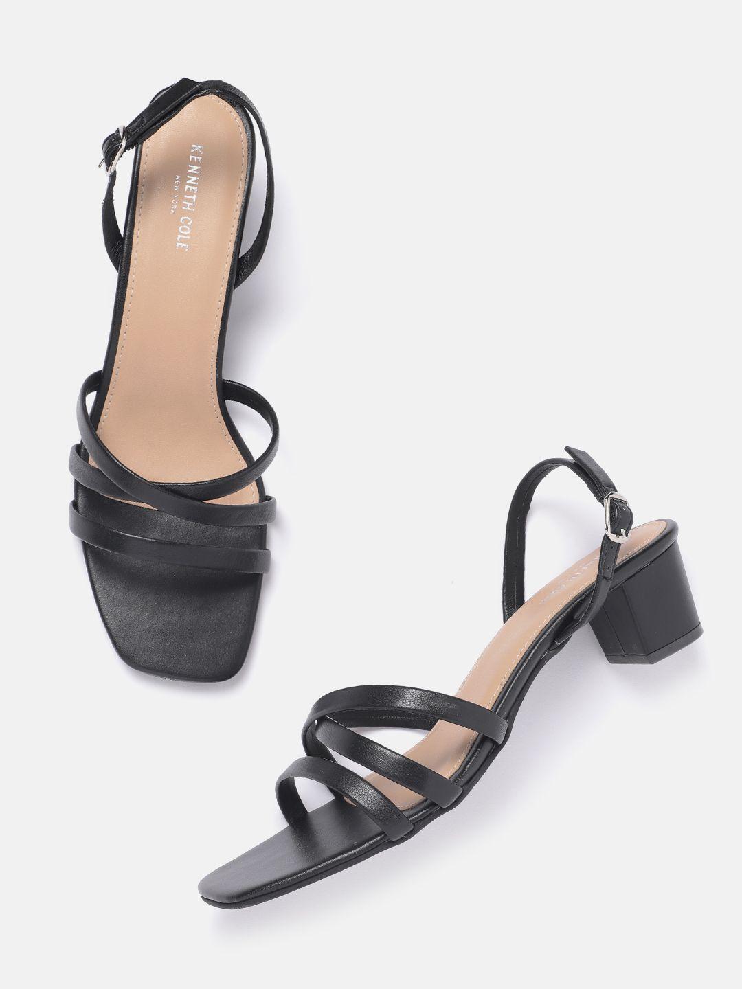kenneth cole strappy block heels