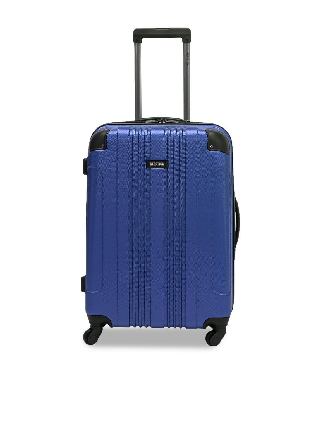 kenneth cole textured hard-sided medium trolley suitcase