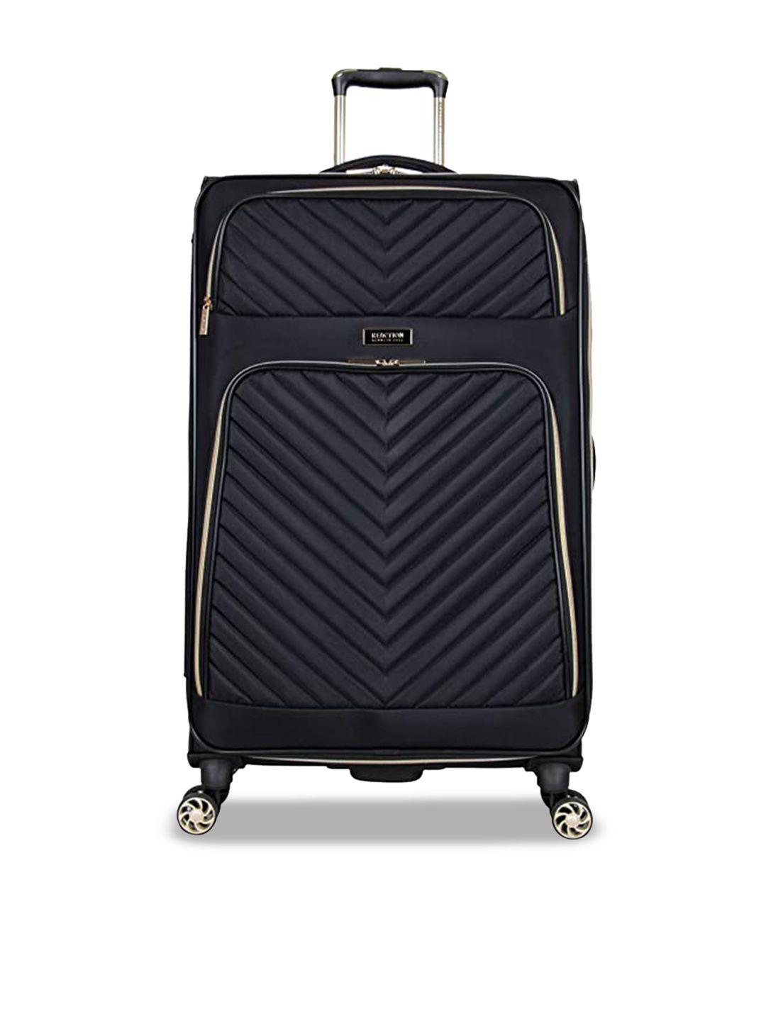 kenneth cole textured trolley bag