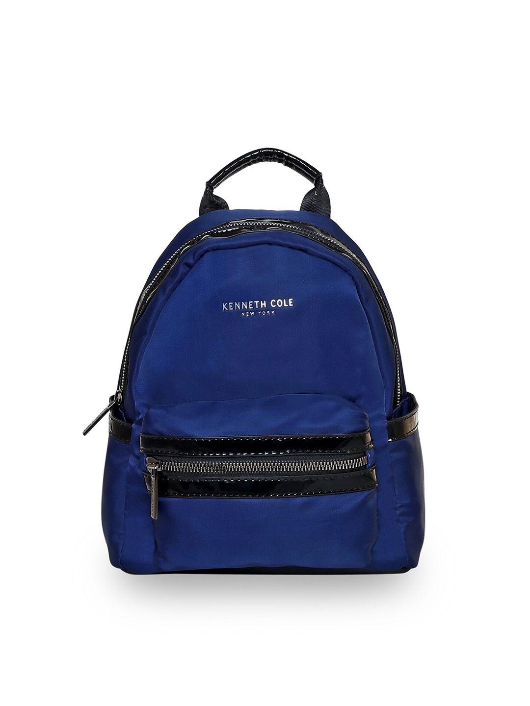 kenneth cole women blue & black backpack