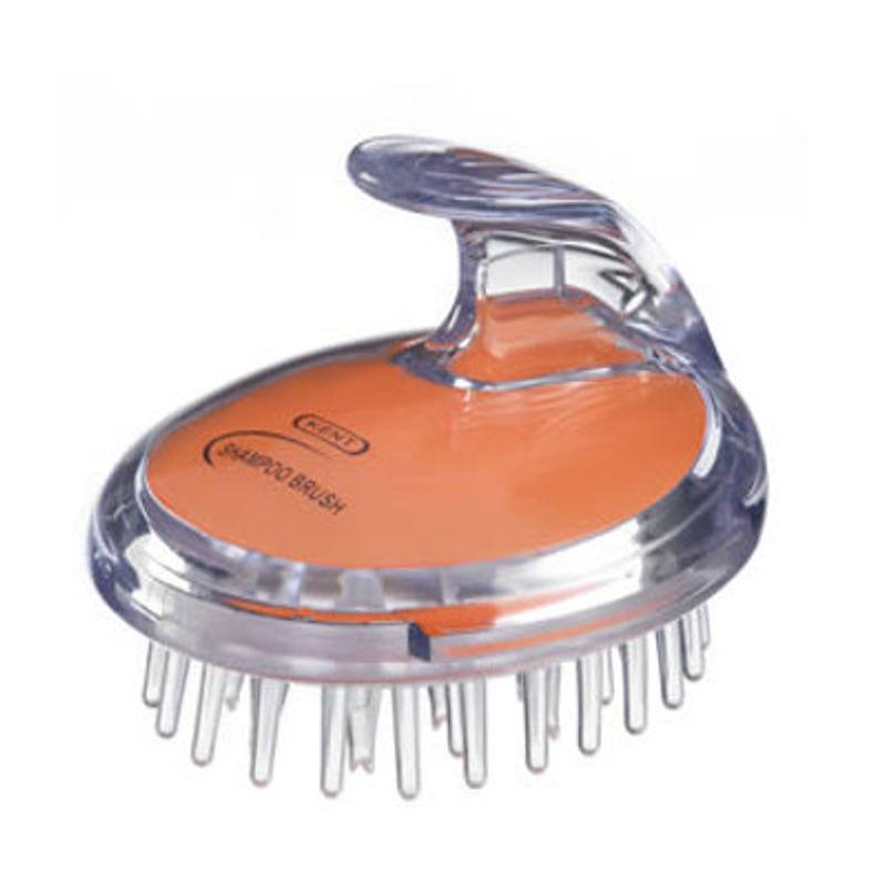 kent waterproof shampoo & scalp massage brush - orange
