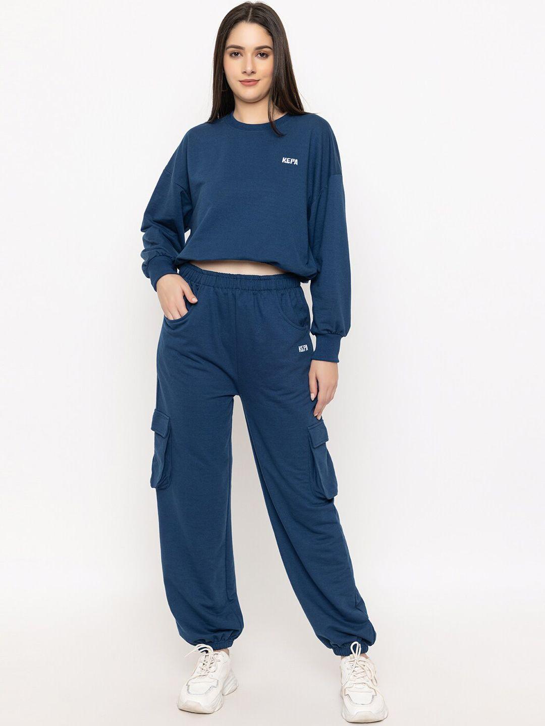 kepa crop top & joggers casual co-ords