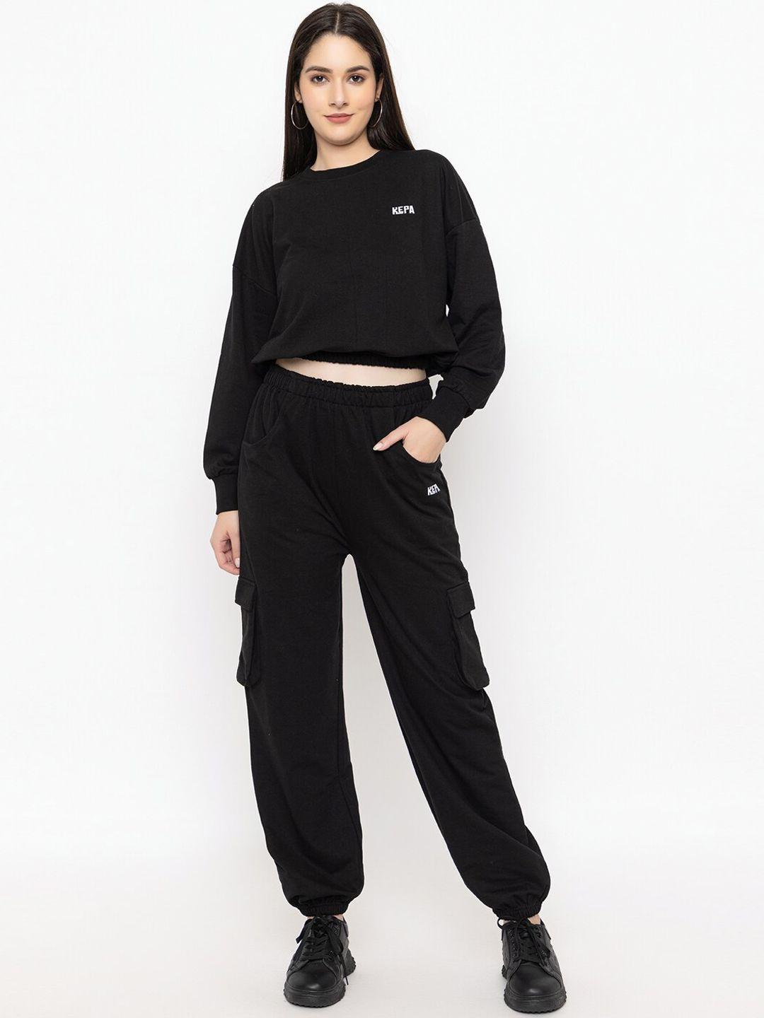 kepa round neck sweatshirt with joggers sports tracksuit