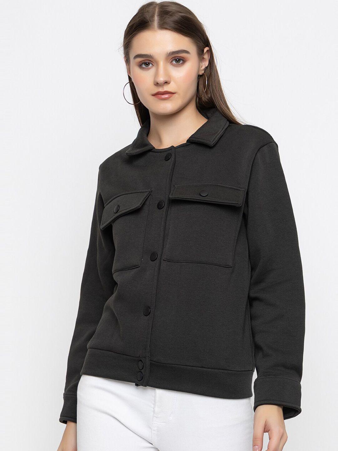 kepa spraed collar fleece tailored jacket