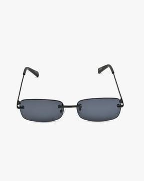 kerani001 rectangular rimless frame sunglasses