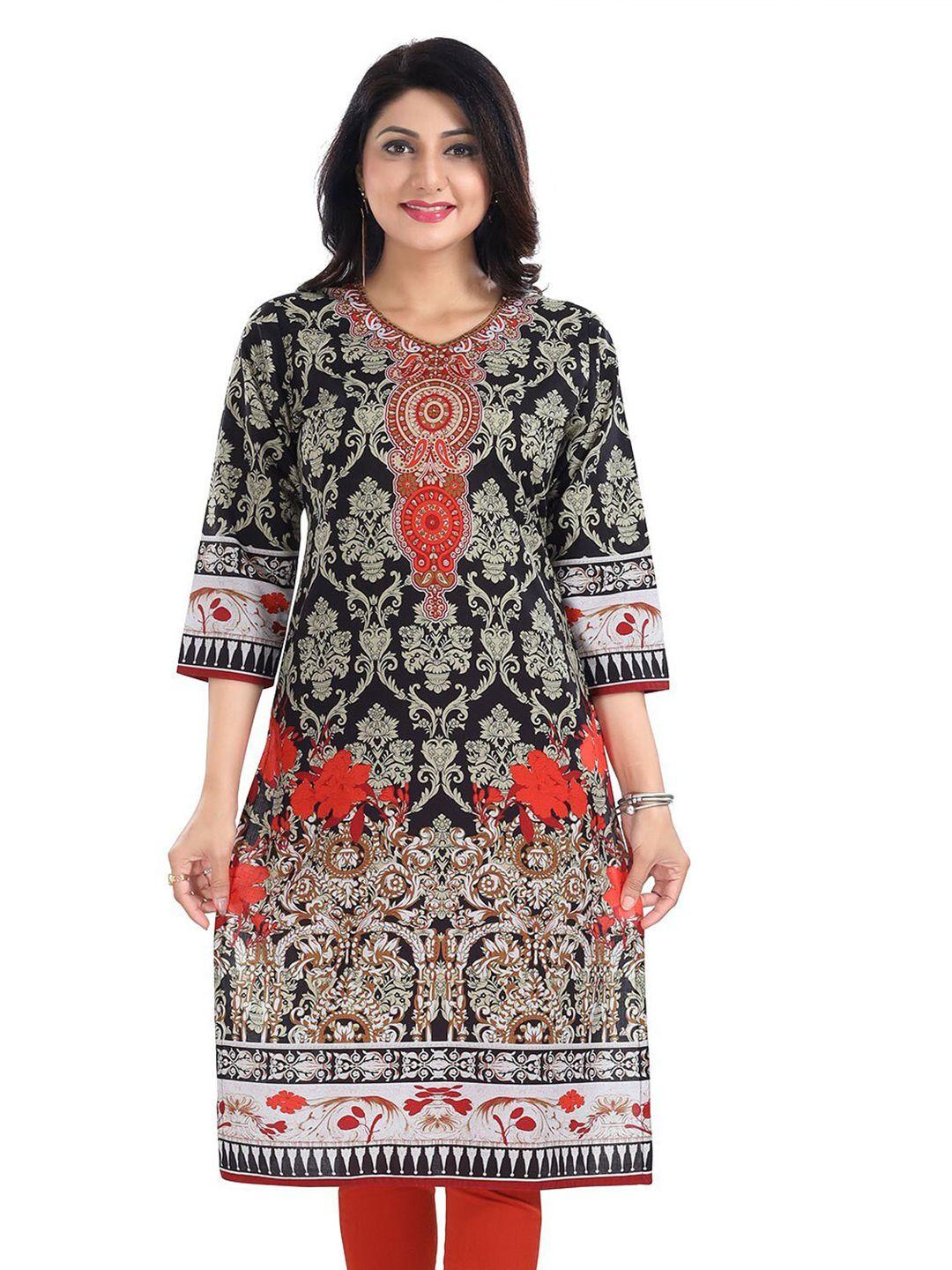 keshubaba ethnic motifs printed kurta