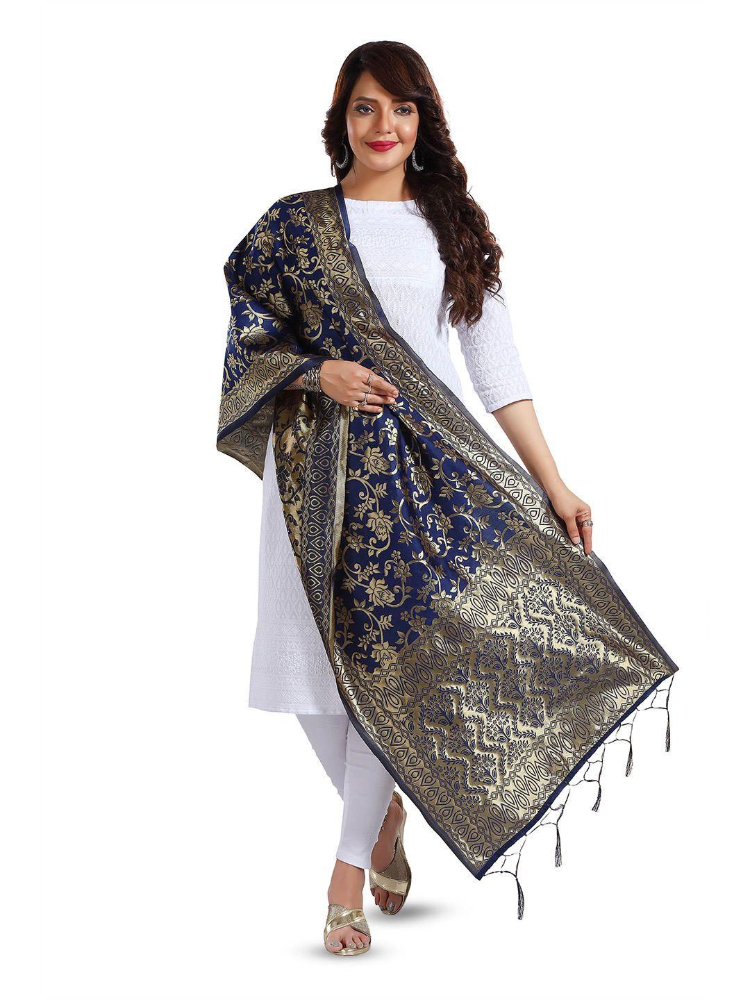 keshubaba ethnic motifs woven design zari dupatta