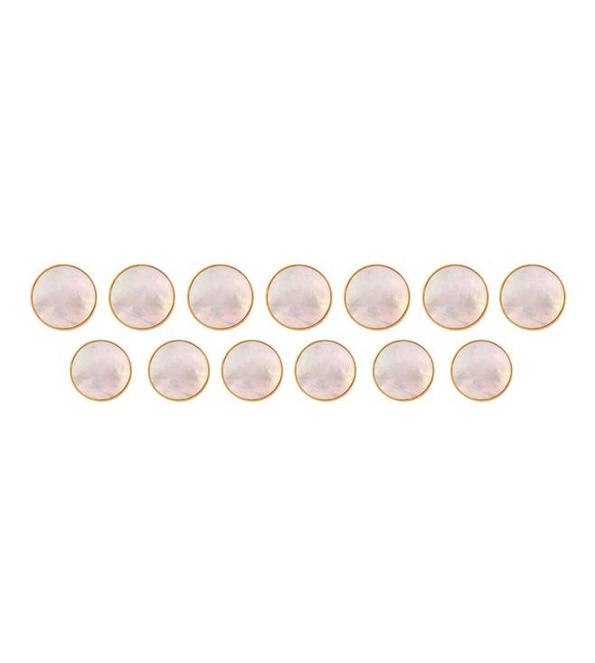 kesya blanc button set