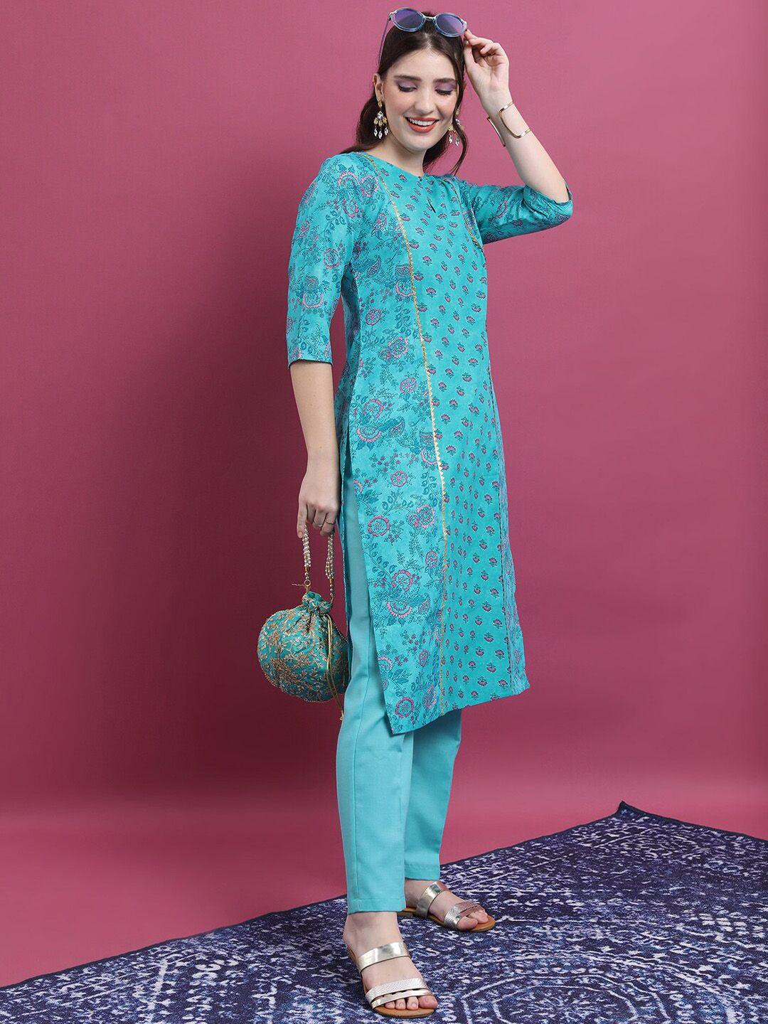 ketch ethnic motifs printed kurta