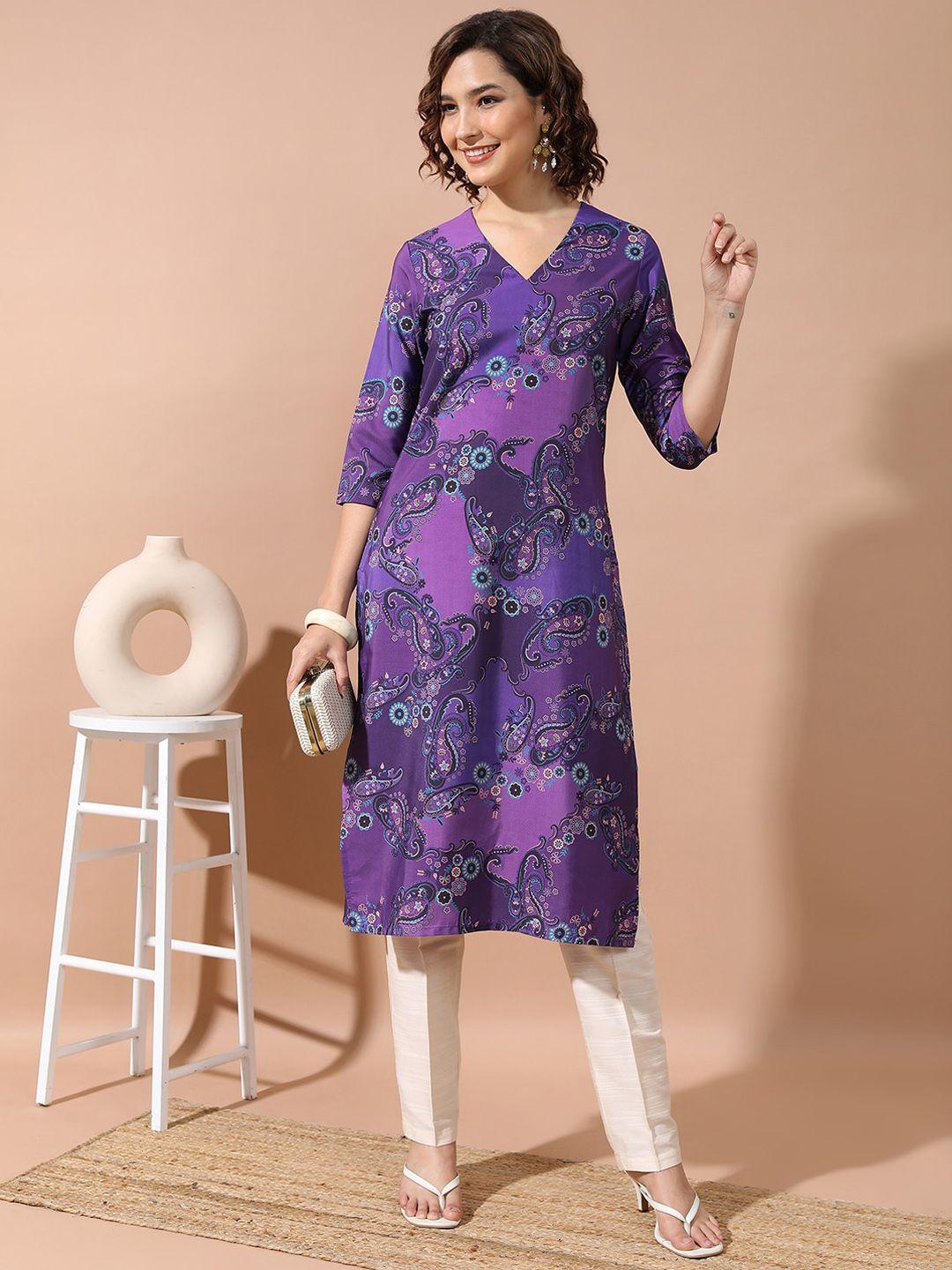 ketch ethnic motifs printed kurta