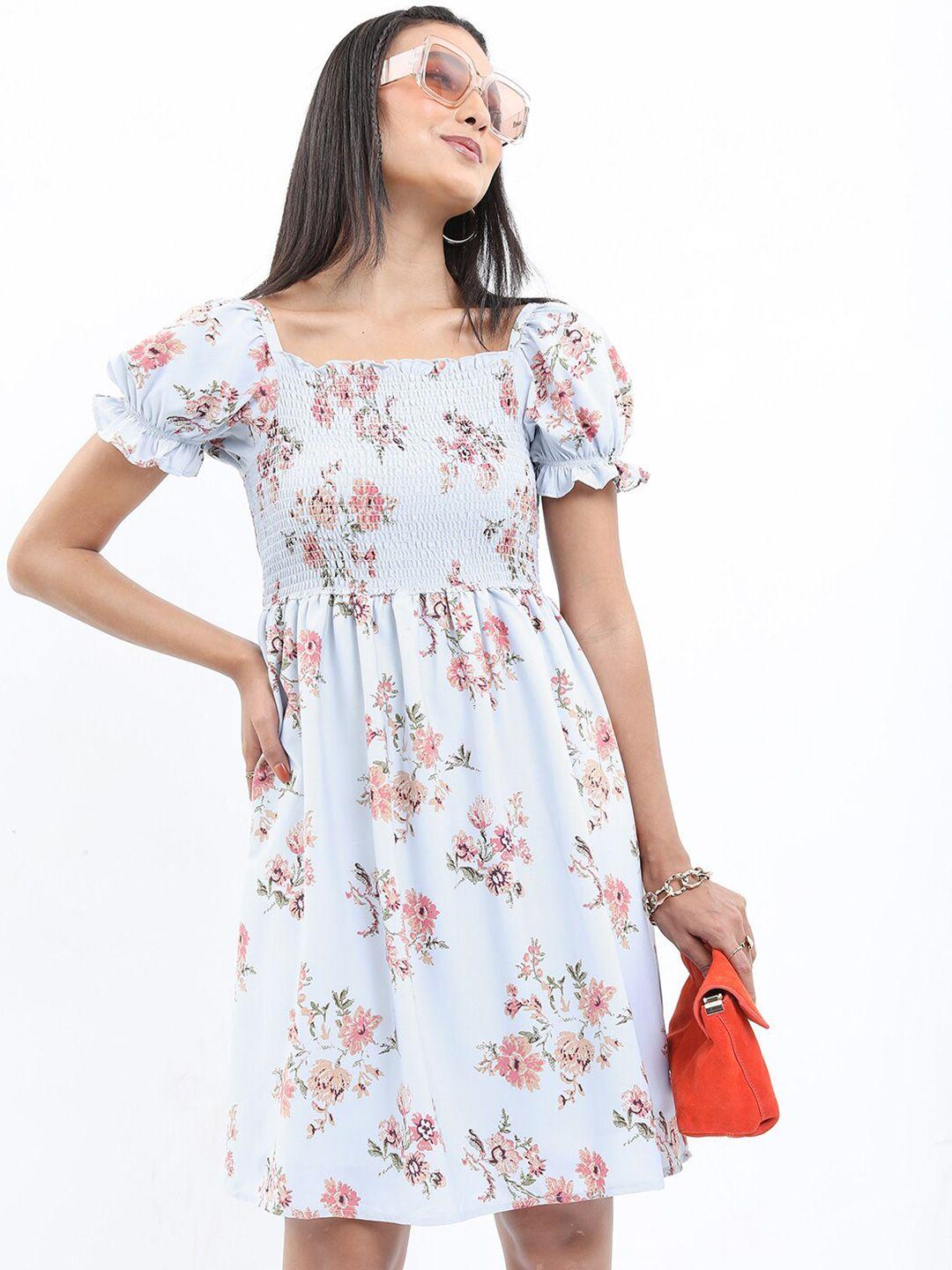 ketch floral printed dress