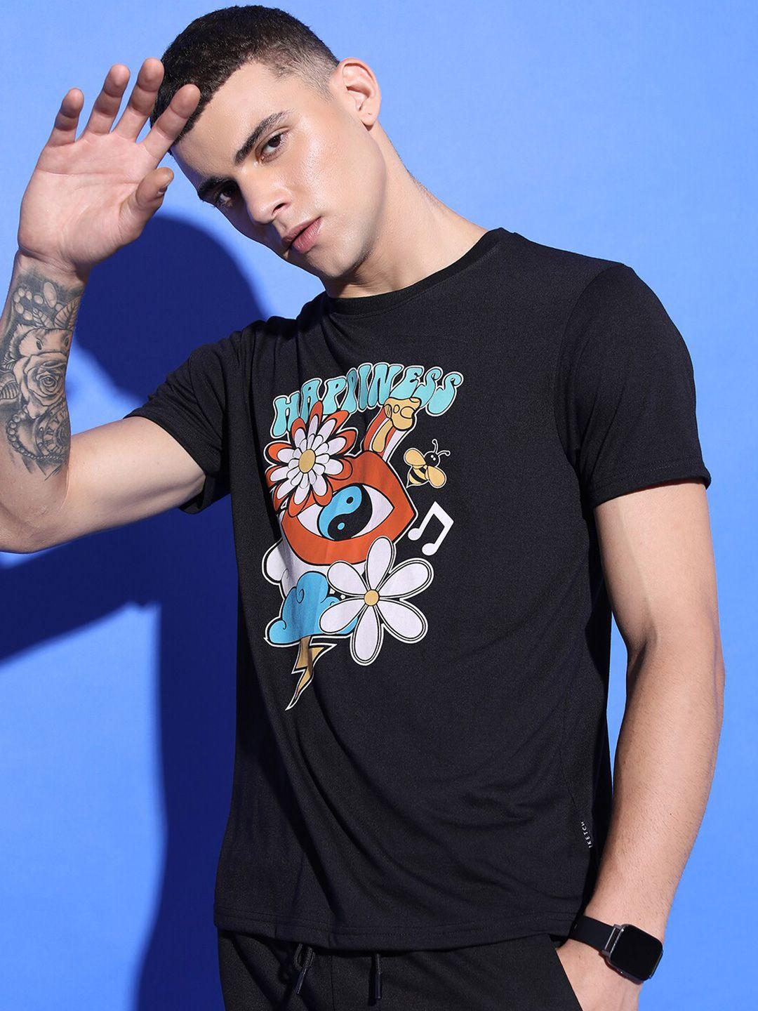 ketch graphic printed slim fit t-shirt