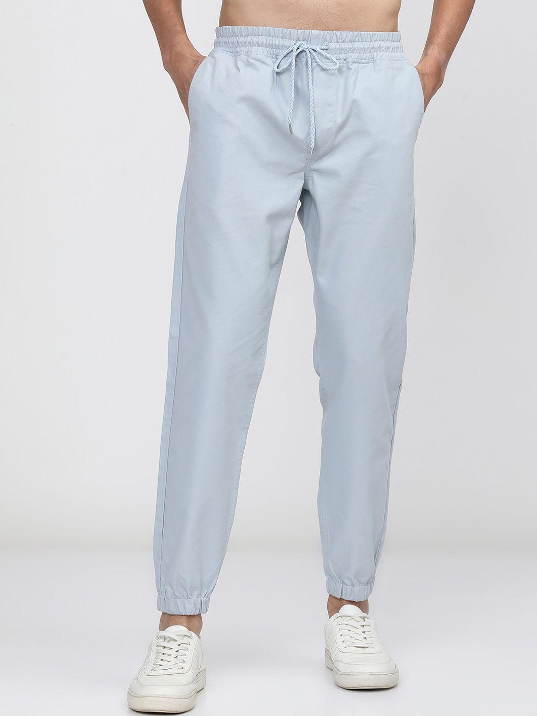 ketch men blue joggers trousers