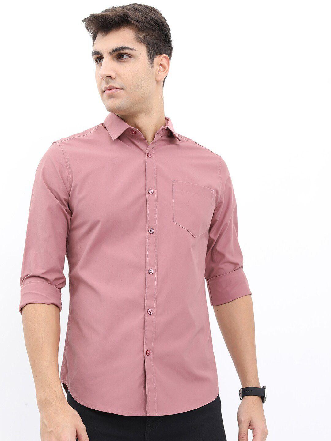 ketch men slim fit casual shirt