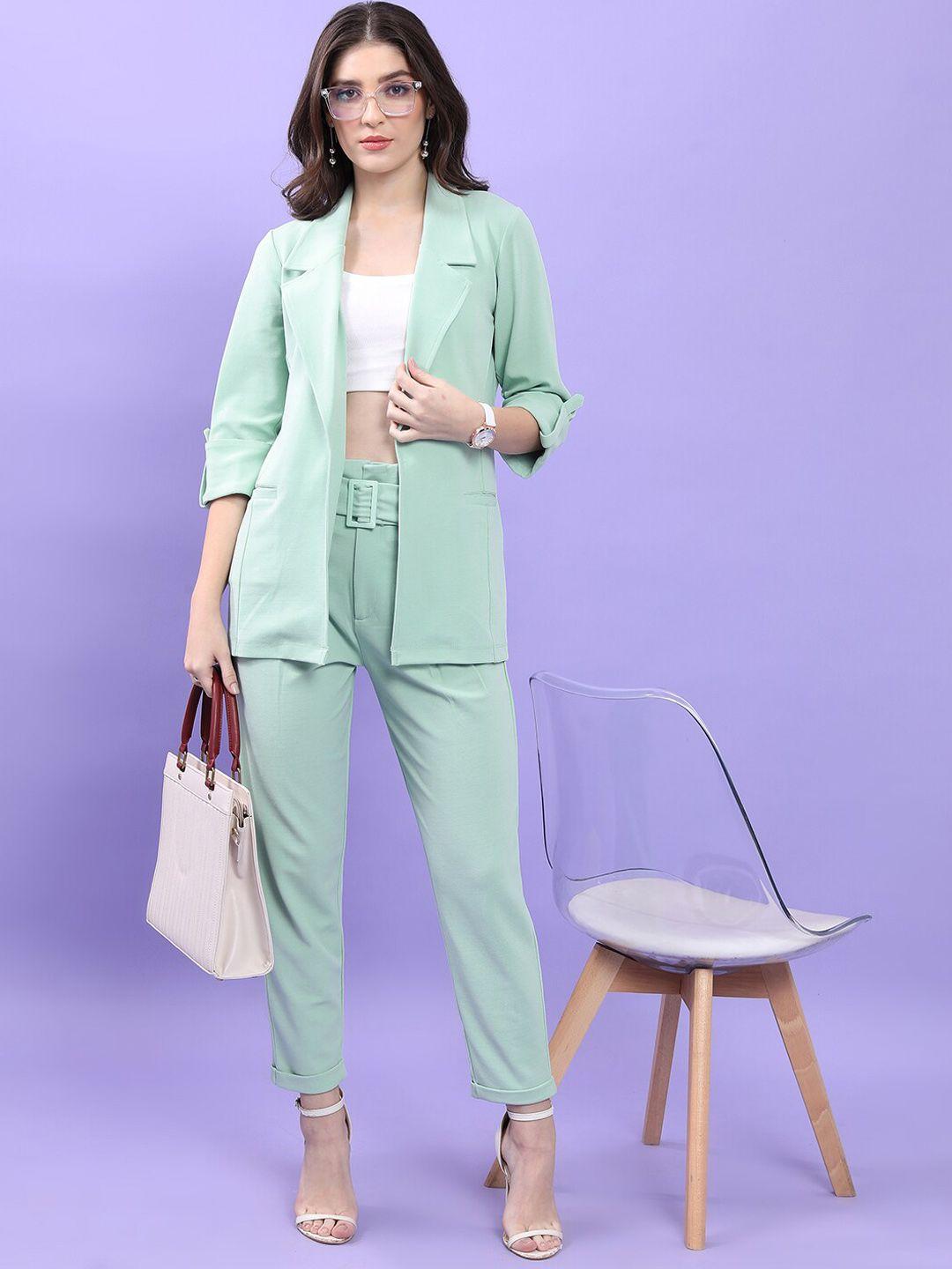 ketch notched lapel collar blazer with trouser