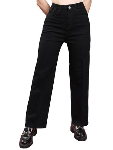 ketch women's flared jeans (pkjn000003_black