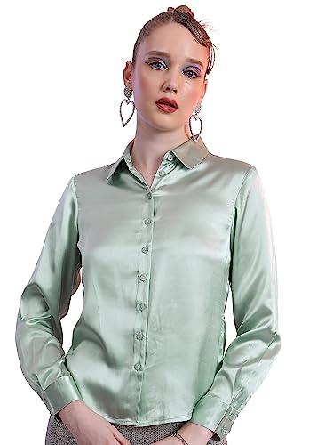 ketch women's regular fit shirt (khsh001447_green m)