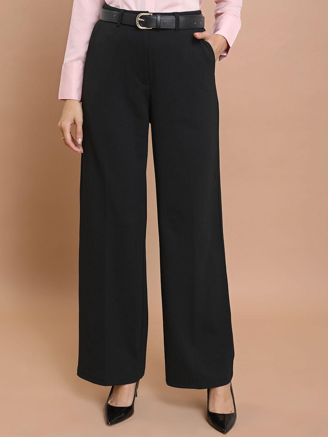 ketch women flared parallel trousers