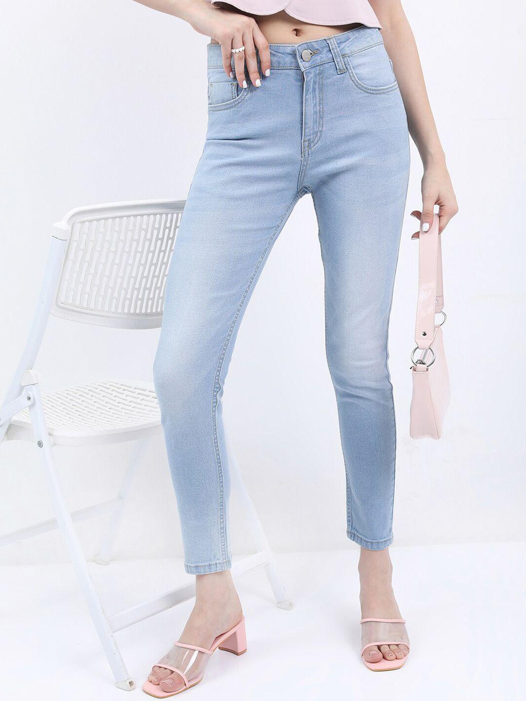 ketch women skinny fit heavy fade jeans