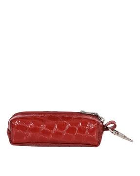 key pouch with zip-closer