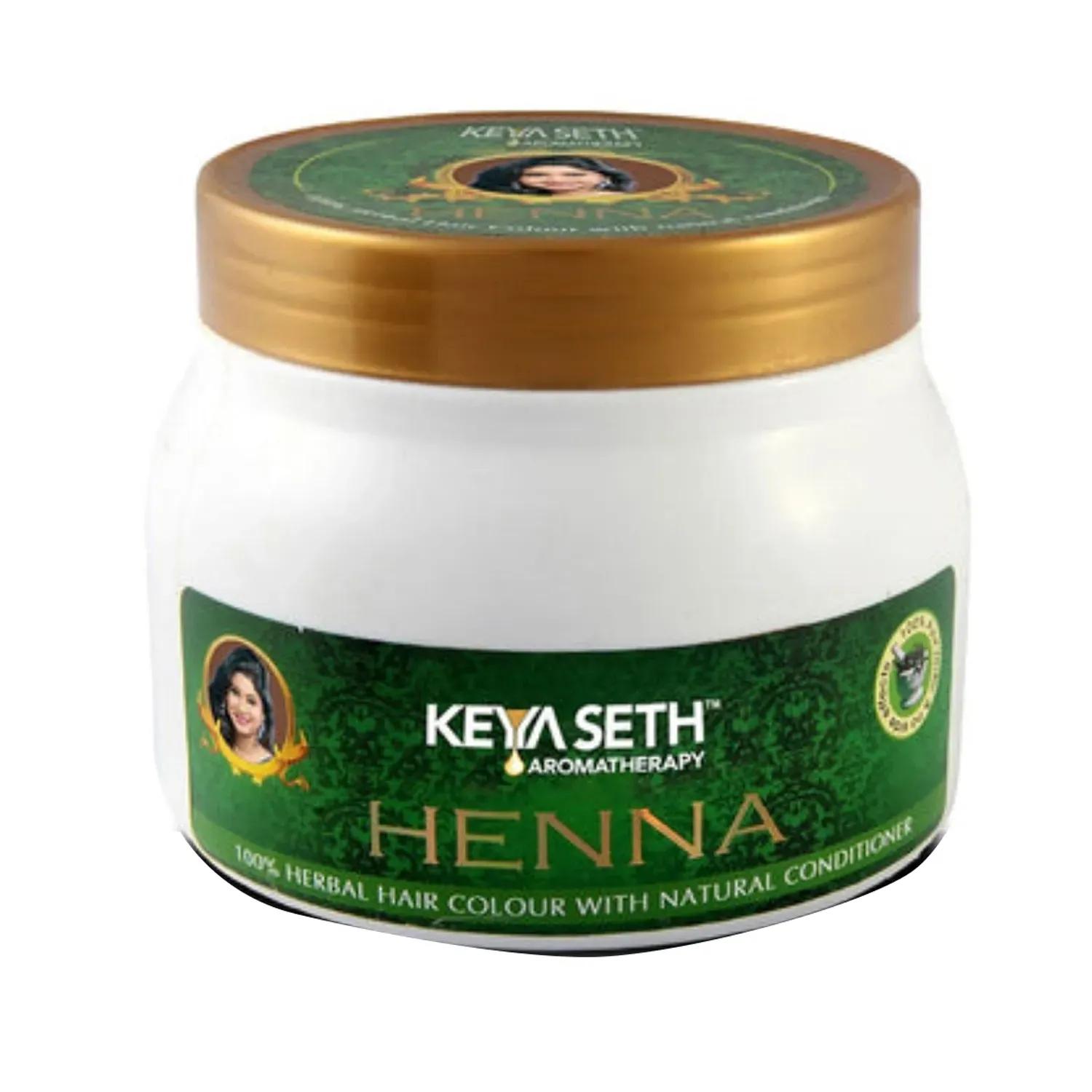 keya seth aromatherapy henna herbal hair color (200g)