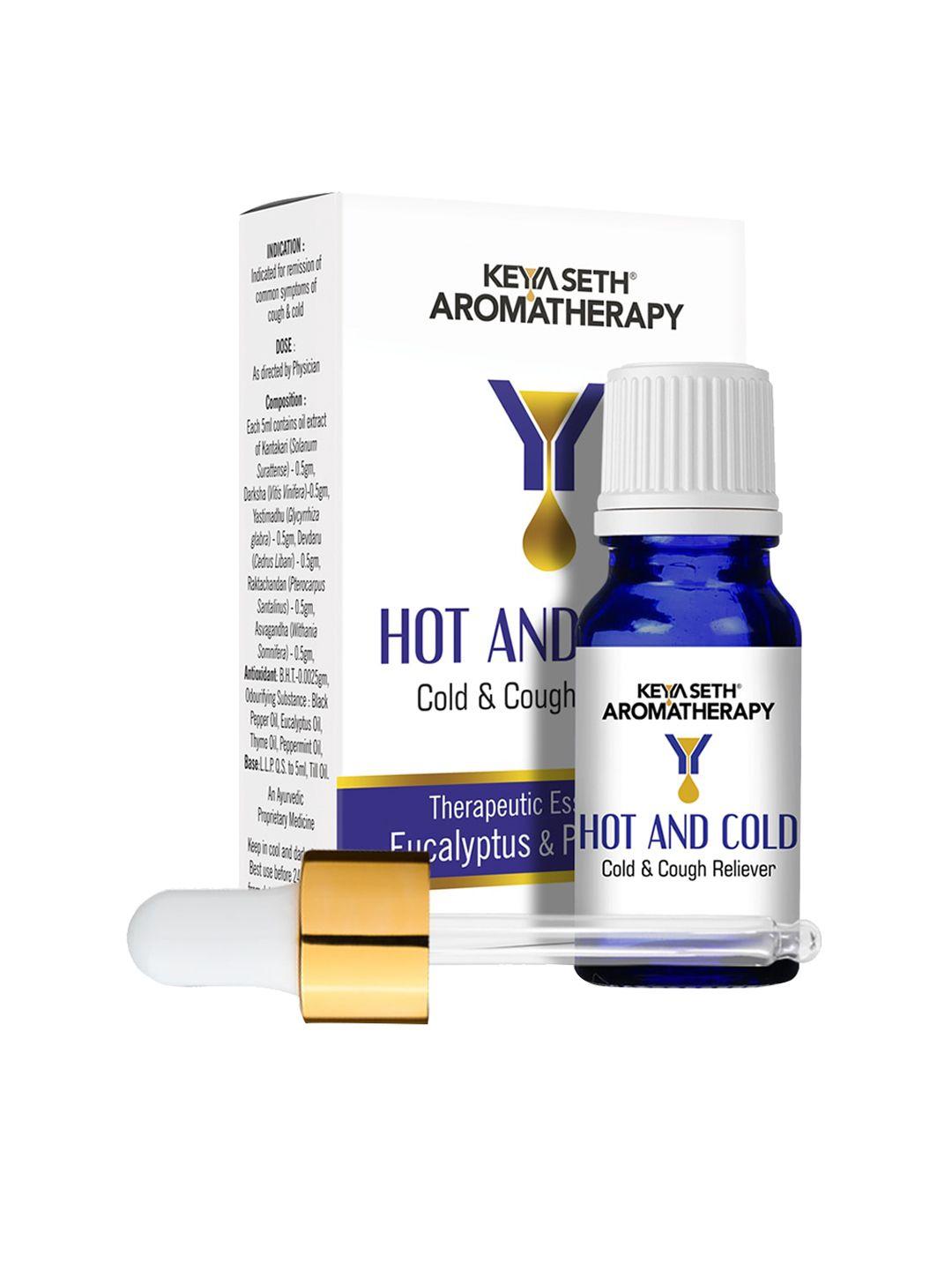 keya seth blue hot & cold congestion reliever essential oil