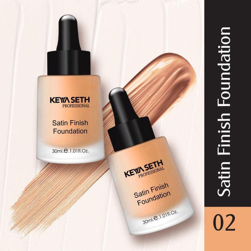 keya seth professional satin finish foundation