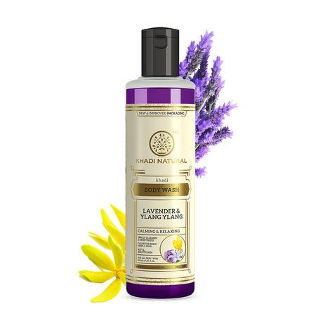 khadi herbal lavender & ylang ylang body wash (new)