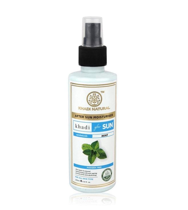 khadi natural after sun with mint - 200 ml