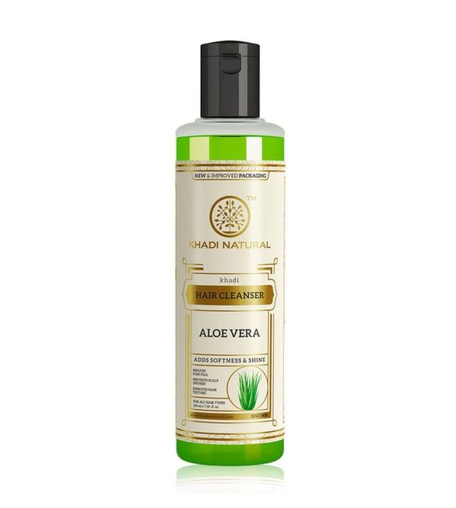 khadi natural aloe vera hair cleanser - 210 ml