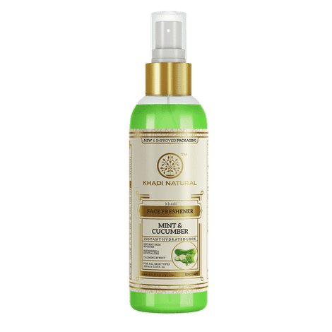 khadi natural ayurvedic mint & cucumber face spray (100 g)
