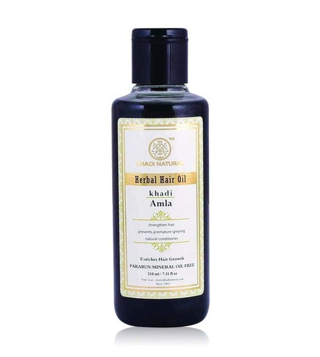 khadi natural herbal pure amla hair oil - 210 ml