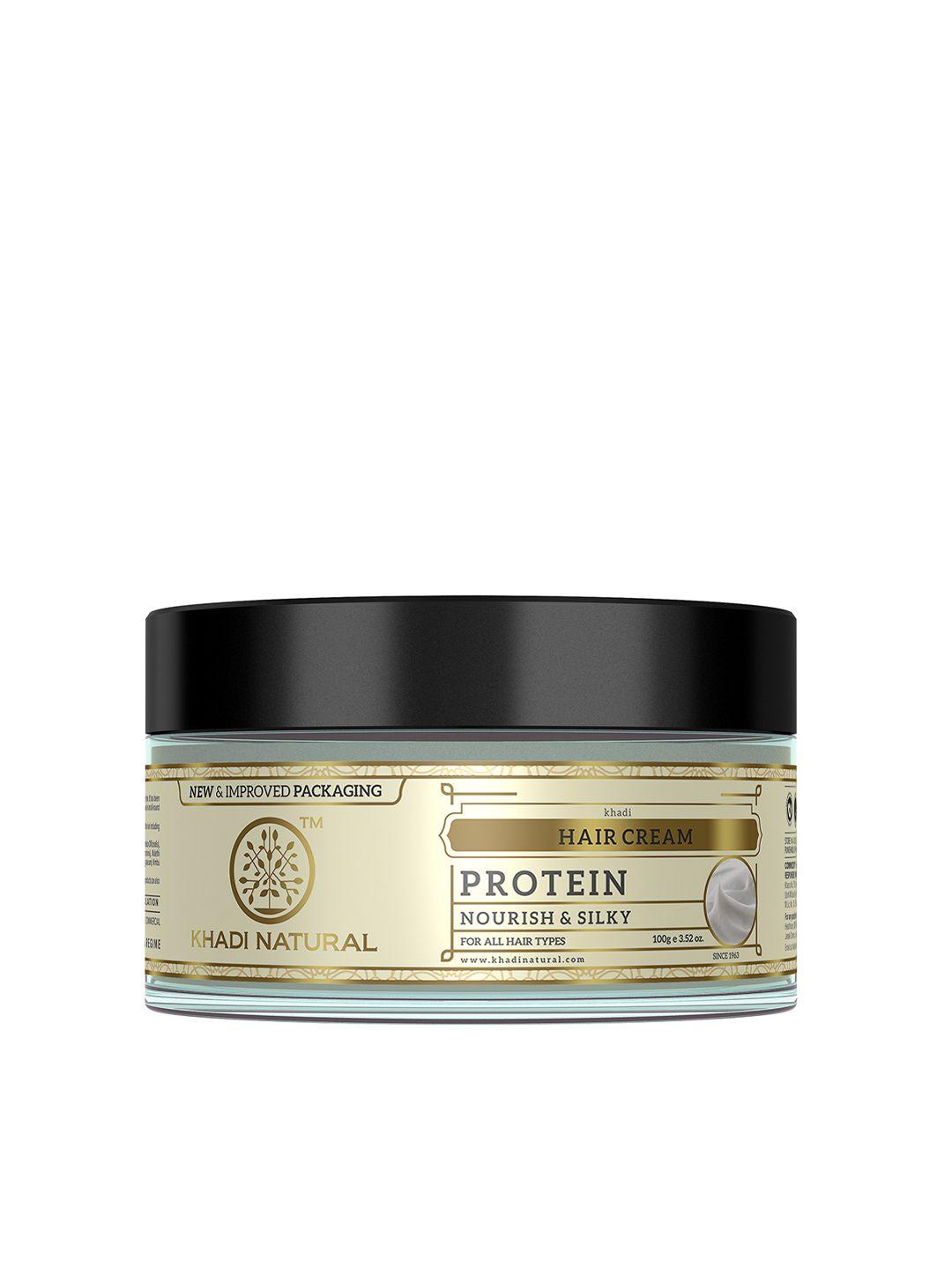 khadi natural unisex protein herbal sustainable hair cream 100 g