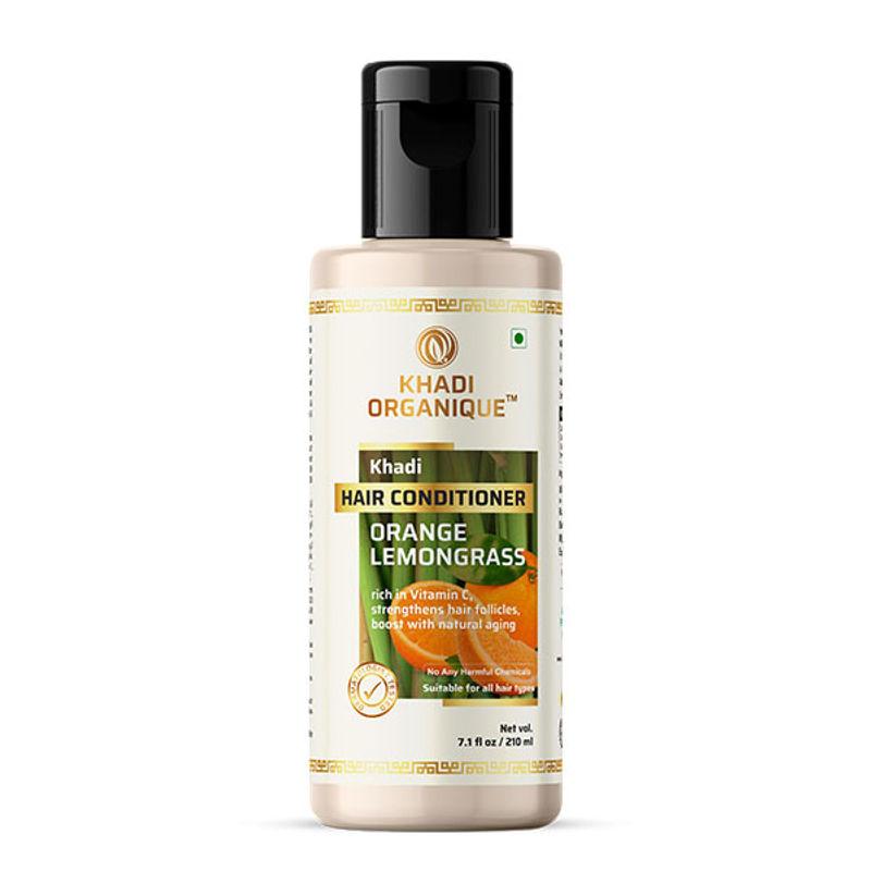 khadi organique orange lemongrass hair conditioner