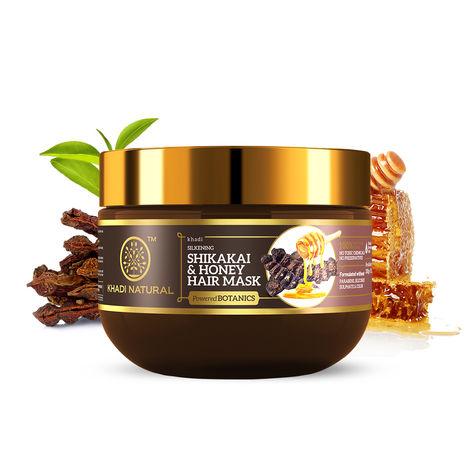 khadi natural - shikakai & honey hair mask 200 g