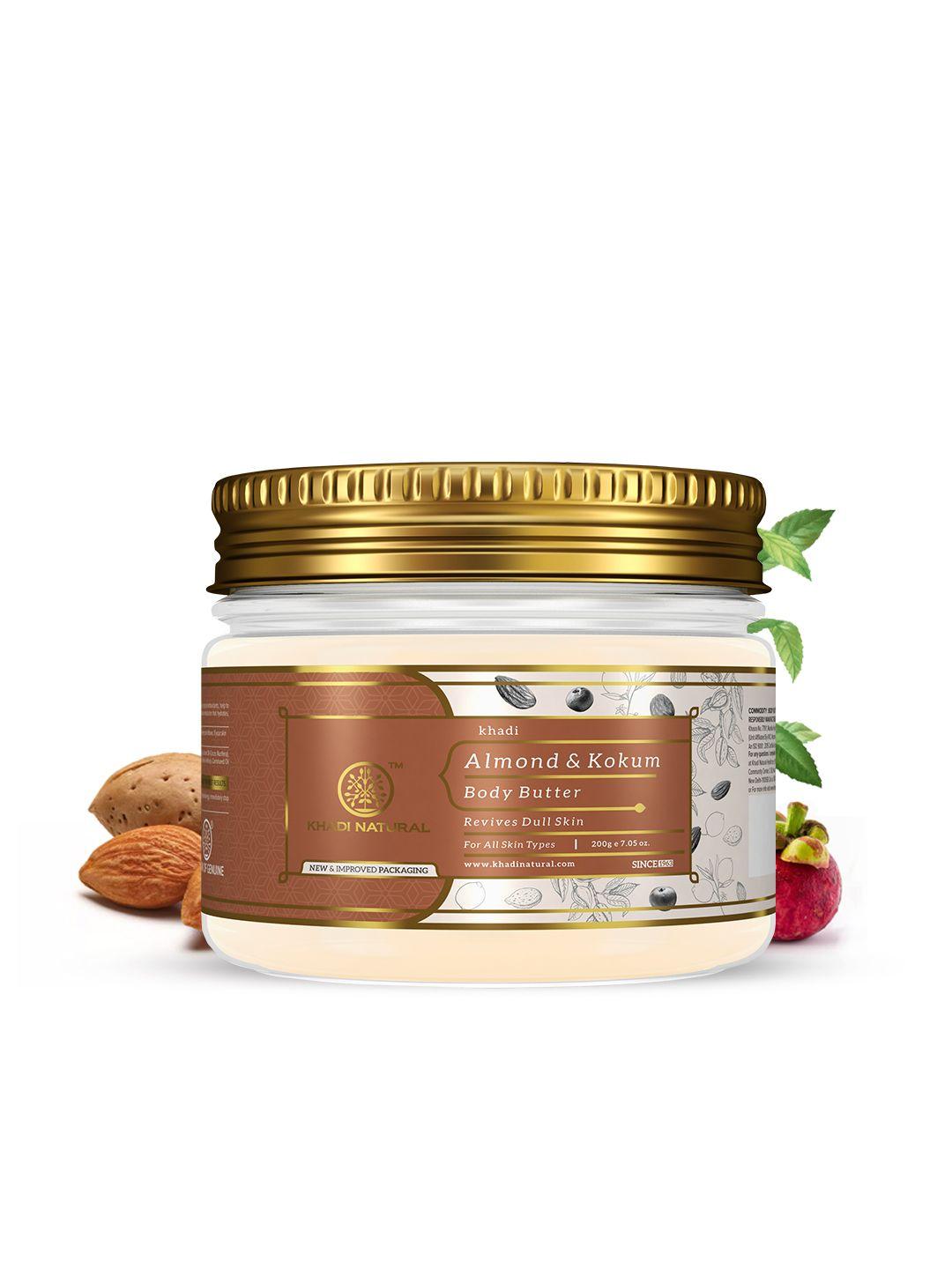 khadi natural ayurvedic almond & kokum body butter 200 g