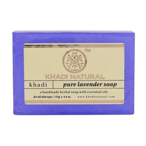 khadi natural ayurvedic pure lavender soap (125 g)
