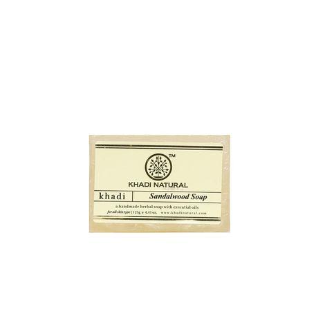 khadi natural ayurvedic sandalwood soap (125 g)