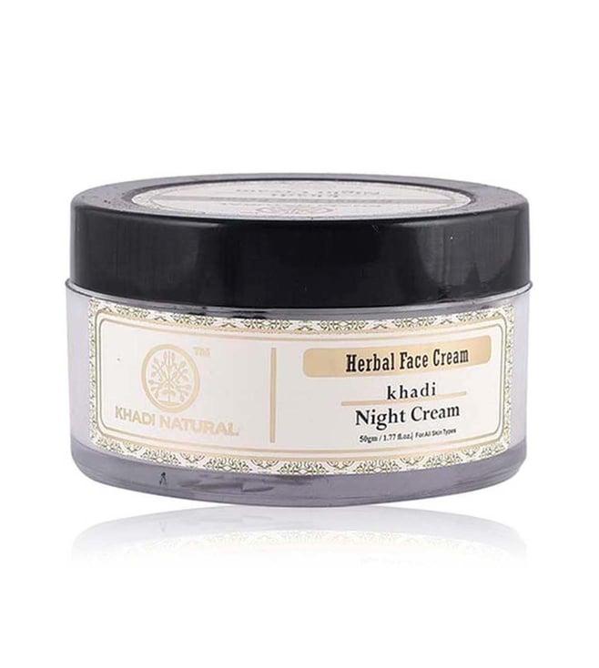 khadi natural herbal night cream - 50 gm