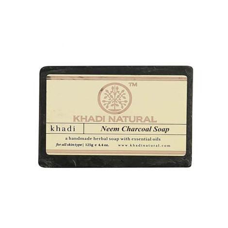 khadi natural neem charcoal soap