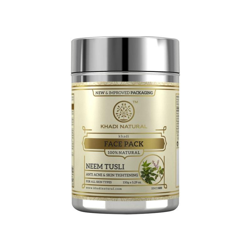 khadi natural neem tulsi face pack