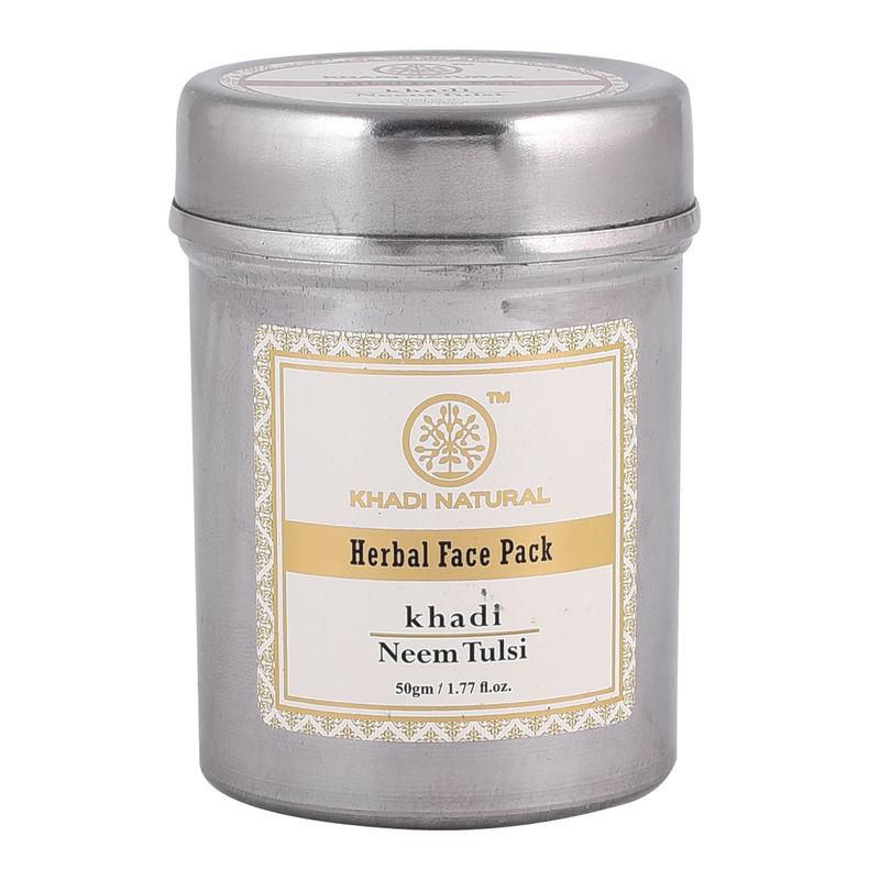 khadi natural neem-tulsi herbal face pack