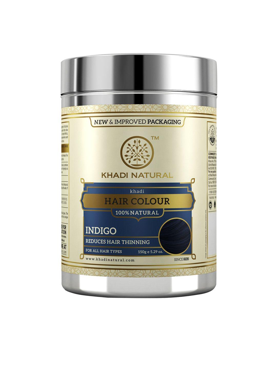 khadi natural unisex indigo herbal sustainable hair colour